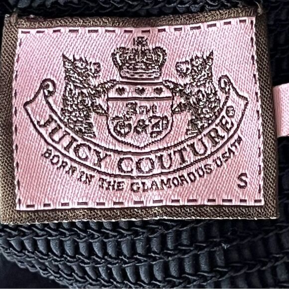 Juicy Couture Regal Silk Chiffon Babydoll Dress Size Small Y2K Crepe Mini - Picture 7 of 14